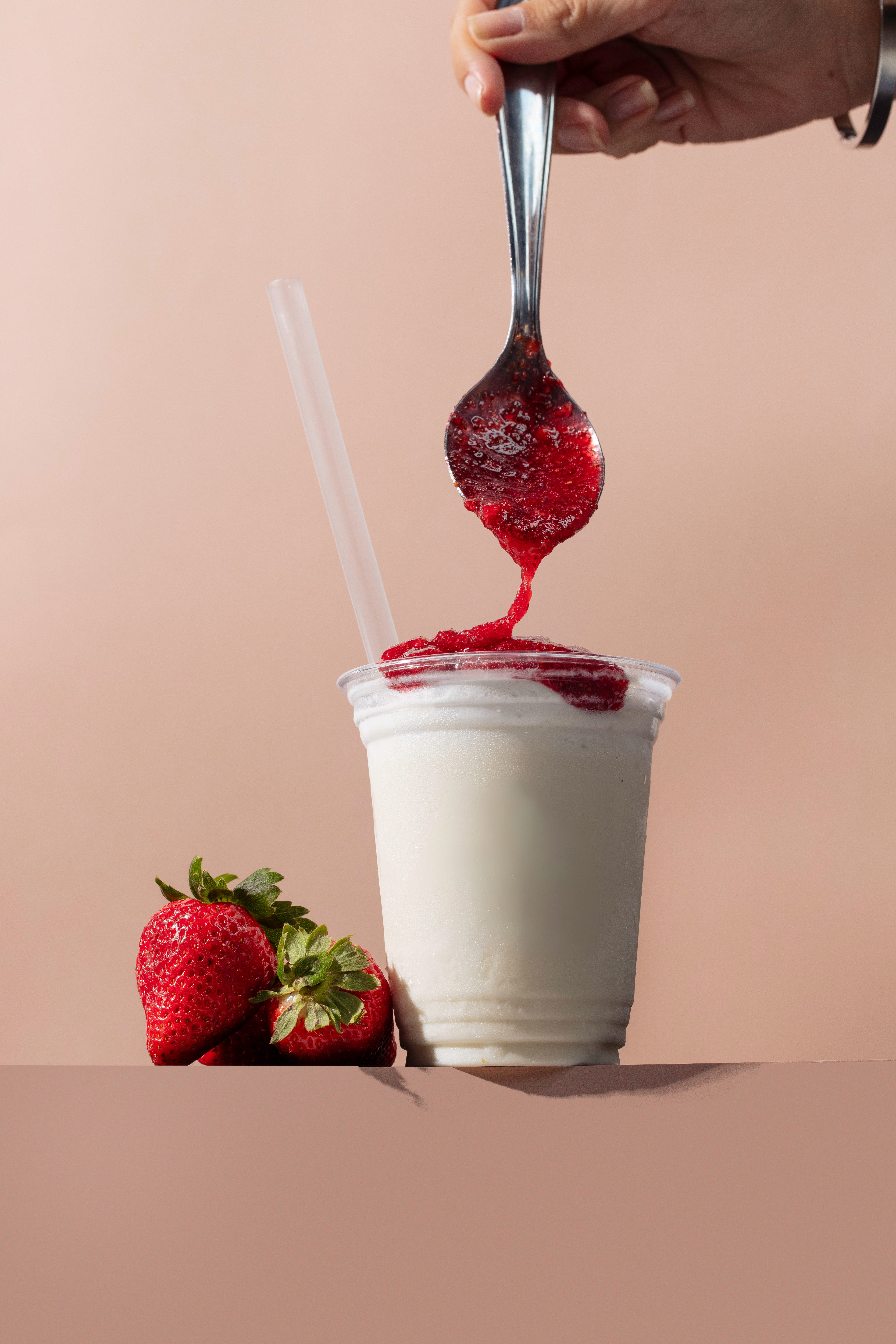 Pasta de Morango Lisa